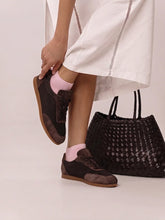 Load image into Gallery viewer, Napier Possum Merino Wool Socks - Festive Bloom