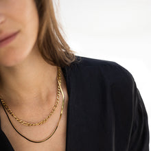 Load image into Gallery viewer, Pure Steel Figaro Chain Necklace