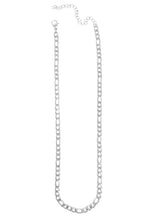 Load image into Gallery viewer, Pure Steel Figaro Chain Necklace
