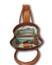 Load image into Gallery viewer, Pons Quintana. Leather Woven Tote Bag.
