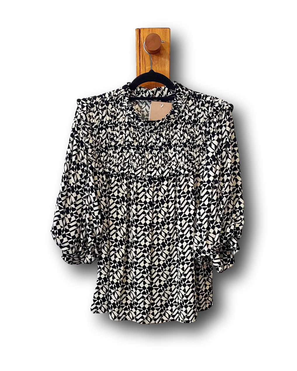 Magali Pascal. Short Sleeve Blouse. Size L