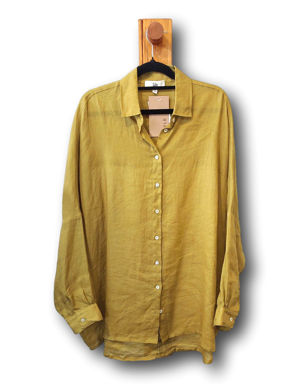 Sills. Ramie Shirt. Size 14