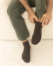 Load image into Gallery viewer, Napier Possum Merino Wool Socks - Military Olive
