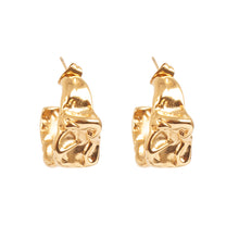 Load image into Gallery viewer, Crinkle Hoop Earrings

