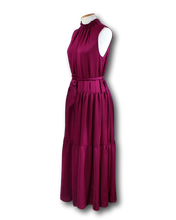 Load image into Gallery viewer, Kate Sylvester. High Neck Midi Dress - Size M
