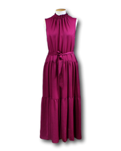 Load image into Gallery viewer, Kate Sylvester. High Neck Midi Dress - Size M
