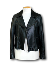 Load image into Gallery viewer, Storm. Leather Jacket  - Size 10

