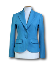Load image into Gallery viewer, Kate Sylvester. Wool Blazer - Size S  **Available in Tan &amp; Blue
