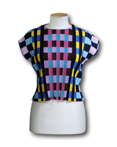 Gorman. Micro Pleat Top - Size S