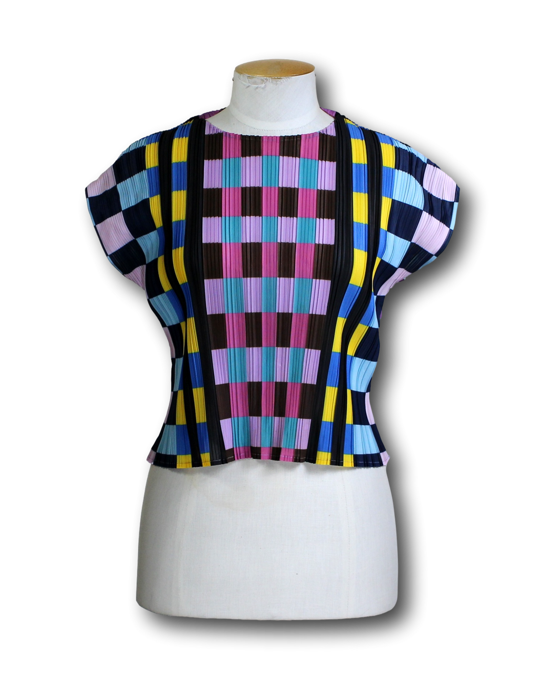 Gorman. Micro Pleat Top - Size S