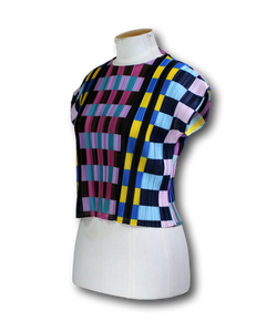 Gorman. Micro Pleat Top - Size S