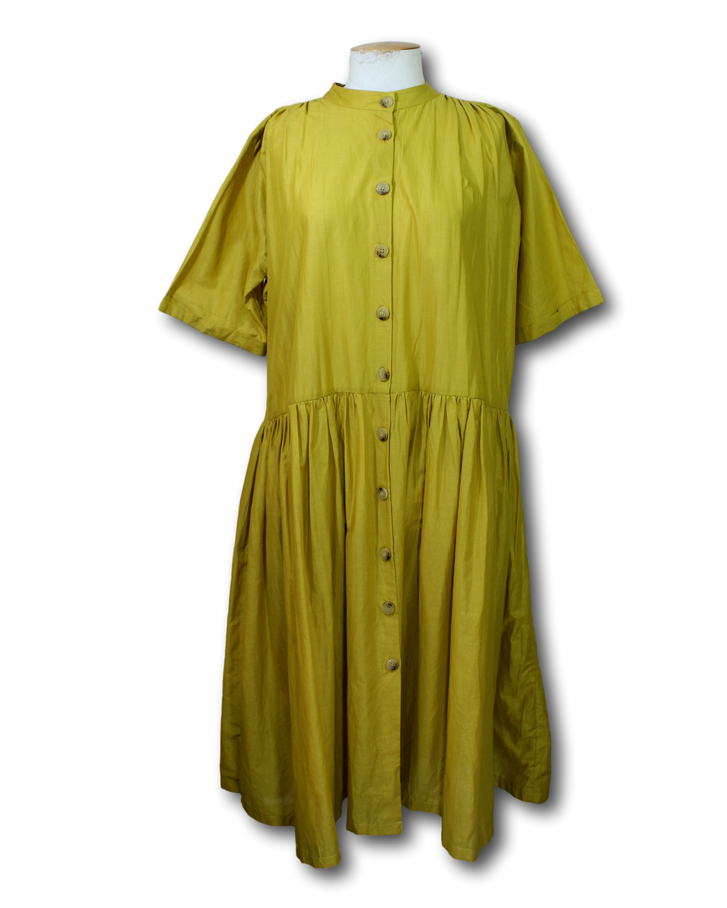 Caroline Sills. Midi Shirt Dress - Size 14