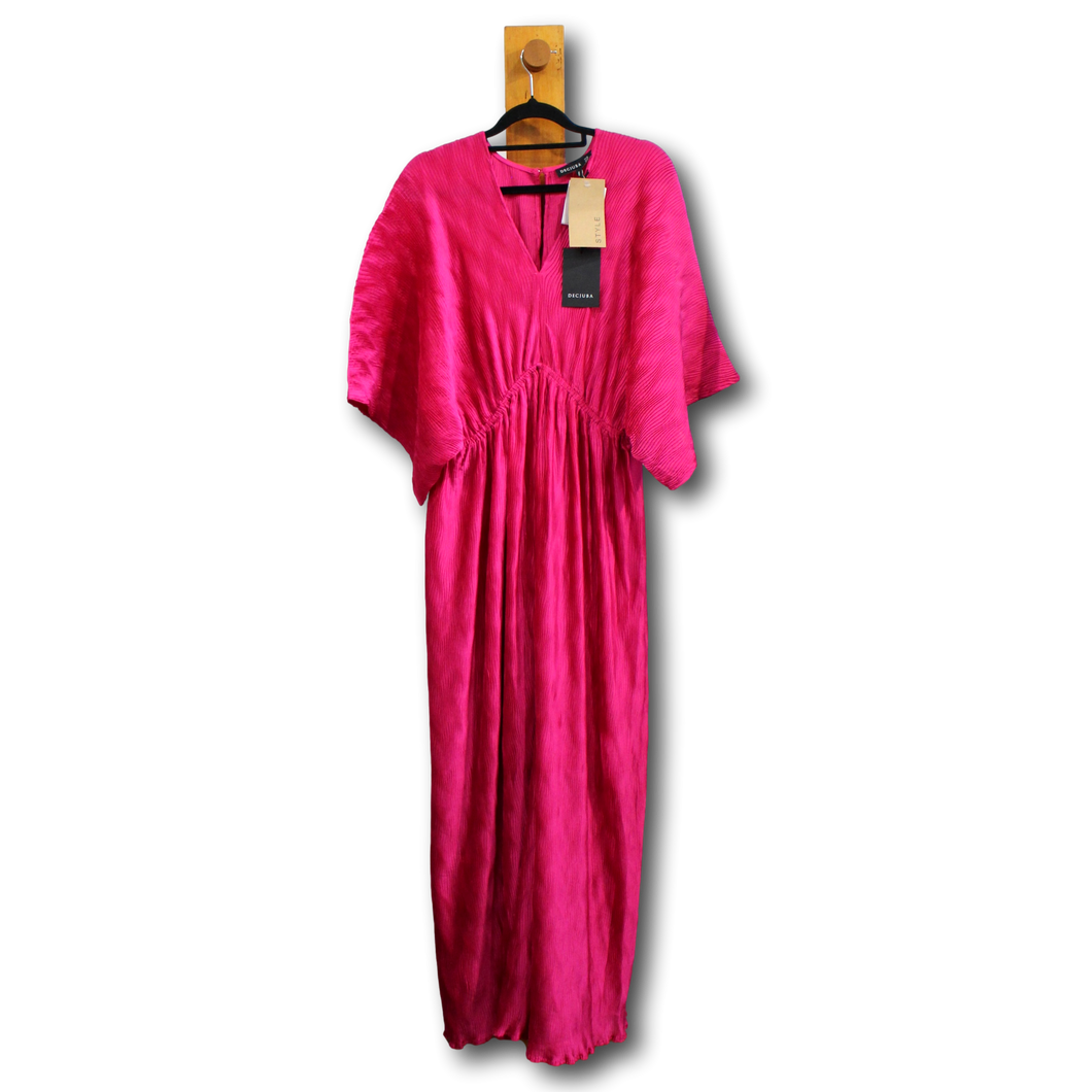 Decjuba. Plisse Pleat Jumpsuit. Size 12   *New