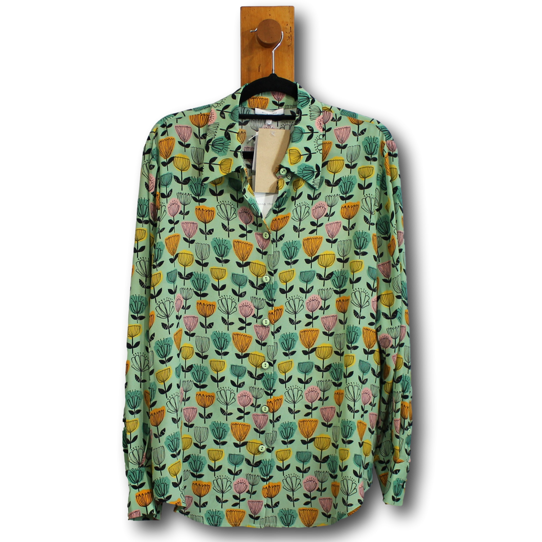 Anna Thomas. Evelyn Silk Shirt. Size 12  *New