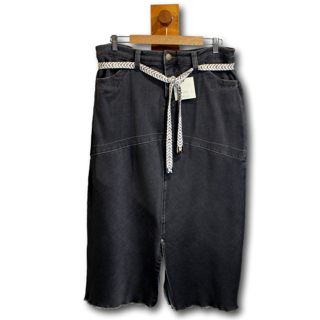 Lania the Label. Rhode Denim Midi Skirt.  *New (sizes available)