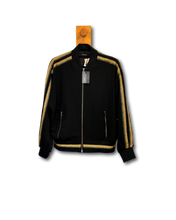 Load image into Gallery viewer, Storm. Luxe Bomber Jacket. Size S  *New

