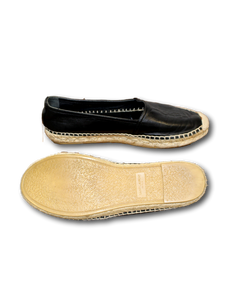 Saint Laurent. Logo Embossed Espadrilles. Size 36 (Fits as a 36.5/37)