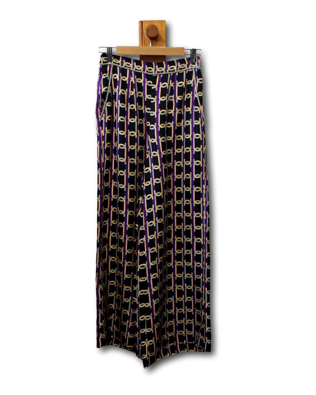 Camilla. Silk Wide Leg Pant. Size XS