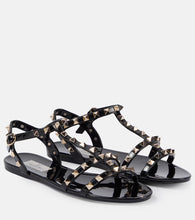 Load image into Gallery viewer, Valentino Garavani. Rockstud Jelly Sandals. Size 37
