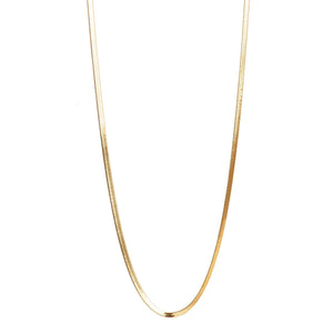 Snake Chain Necklace - Gold