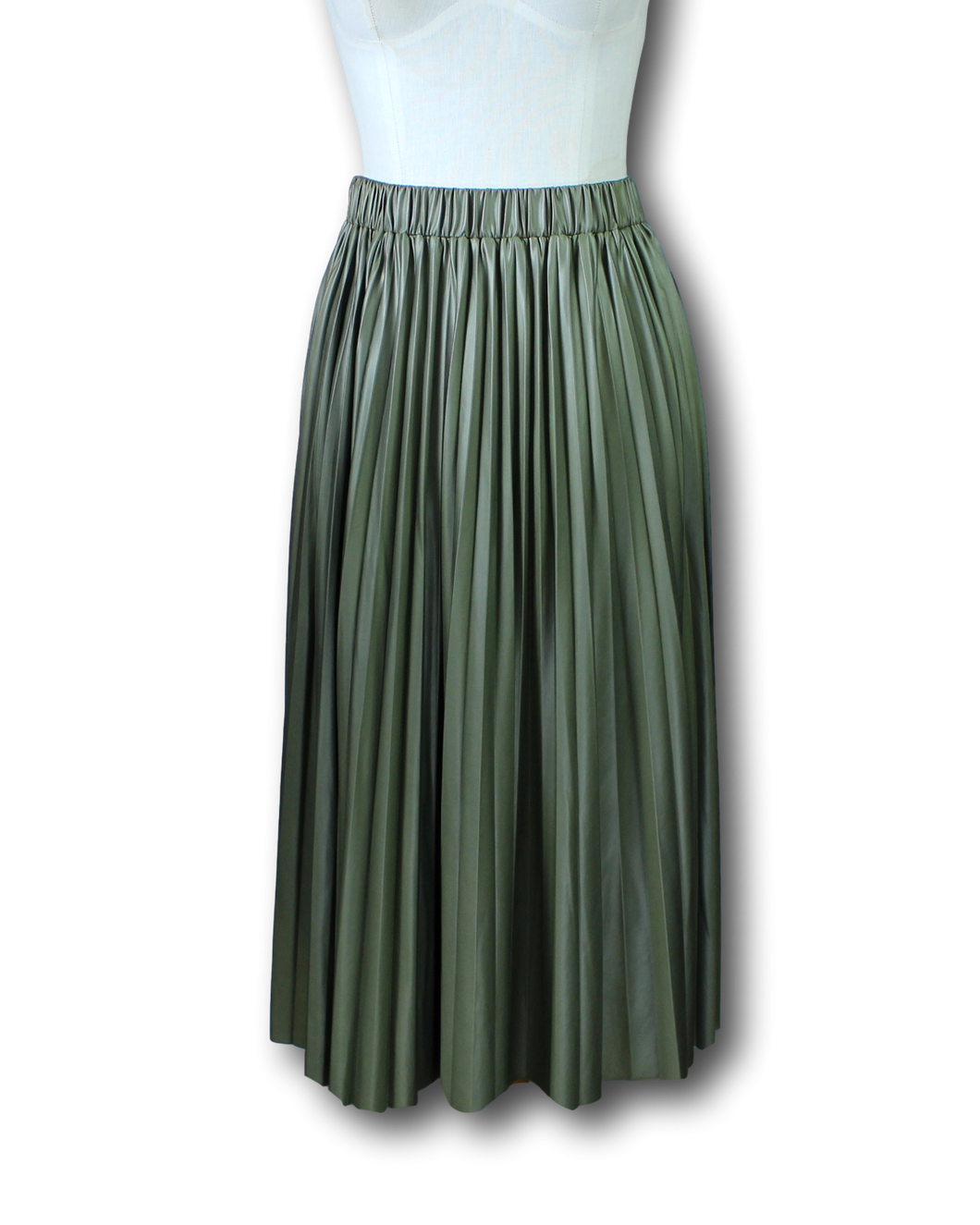 Stella + Gemma. Vegan Leather Skirt - Size M/L